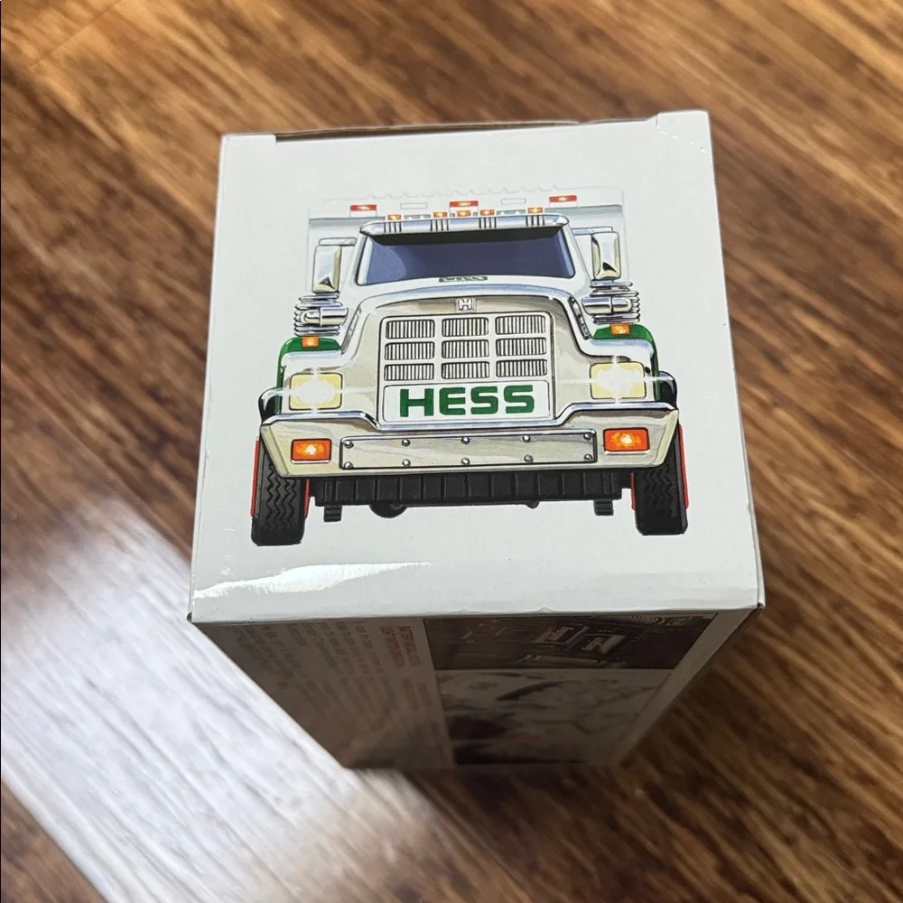 Vintage Hess 2008 Toy Truck and Front Loader collectible toy new in box